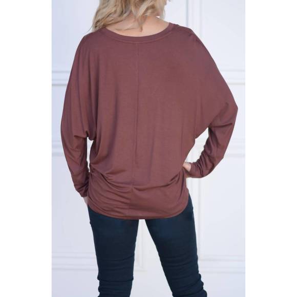 NEW GENTLE FAWN rousseau top in burgundy - Picture 3 of 3